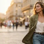 Oversized Linen Blazer Outfit