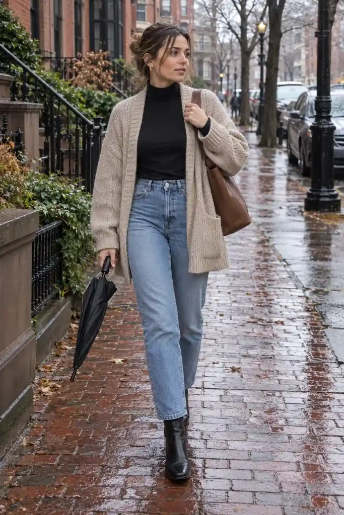 Oversized cardigan