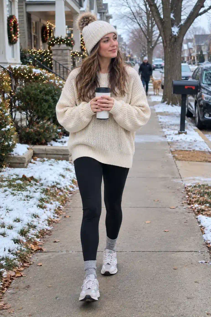 Oversized sweater and