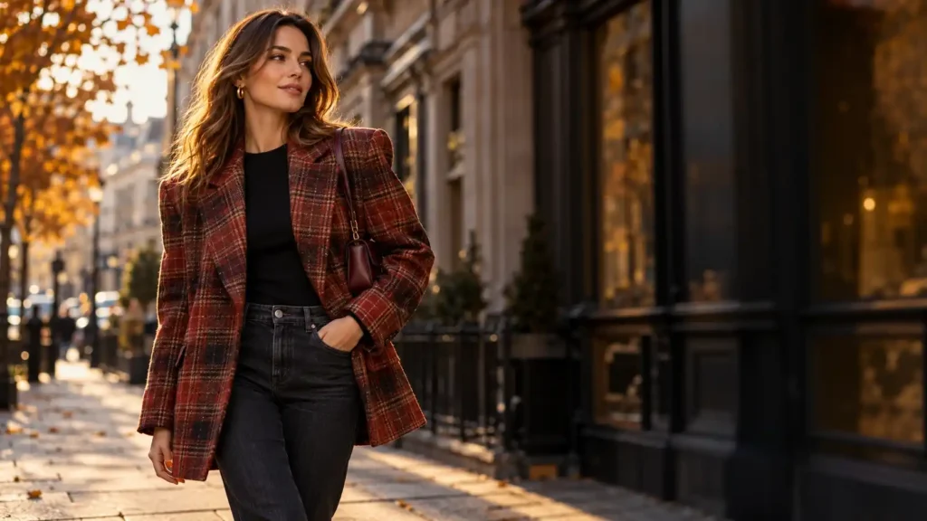 Plaid Oversized