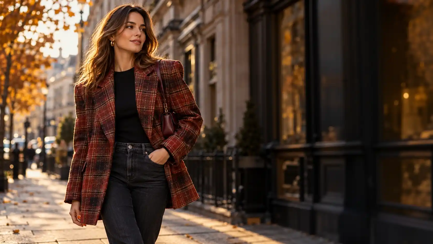 Plaid Oversized