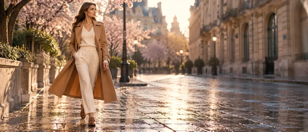 Spring Trench Coat Outfit Casual