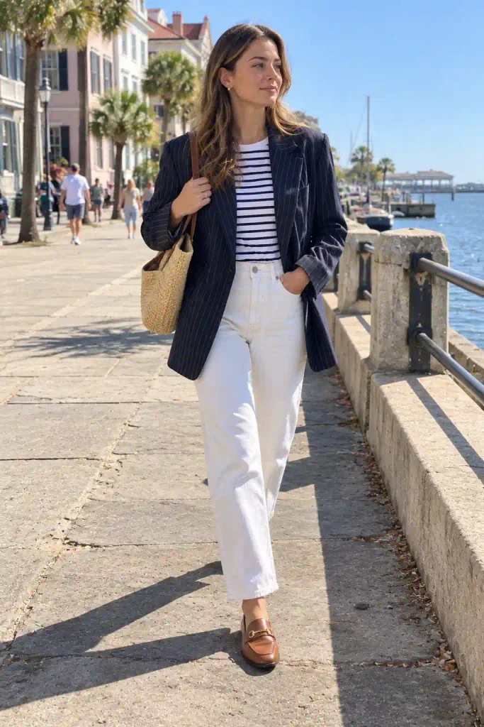 Striped Breton tee