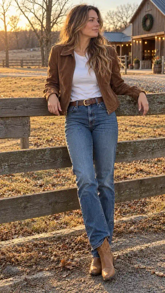 Suede jacket