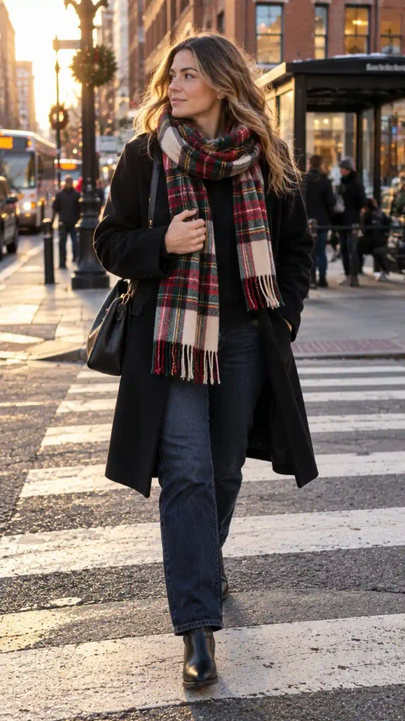 Tartan scarf