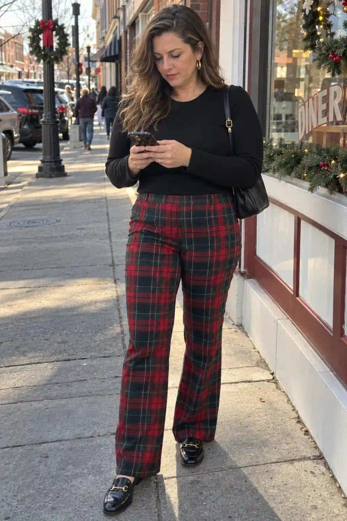 Tartan trousers