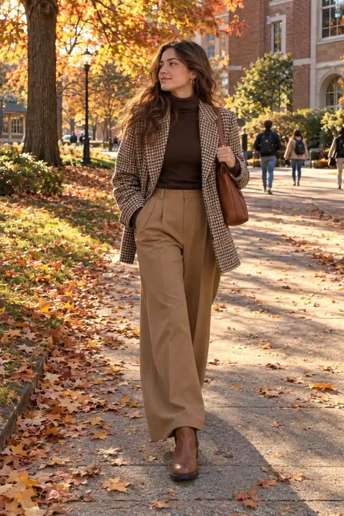 The October brown palette