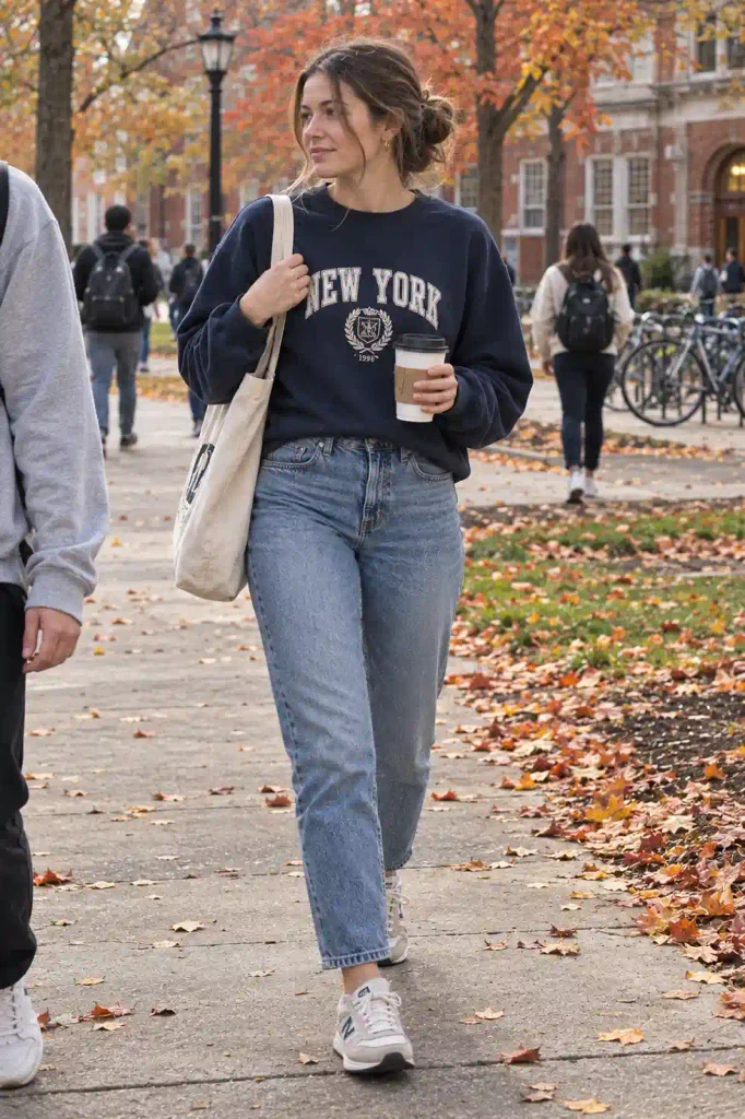 The autumn walk