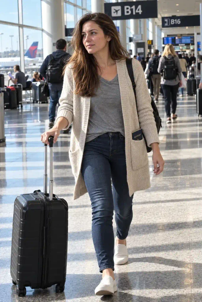 The long cozy cardigan with