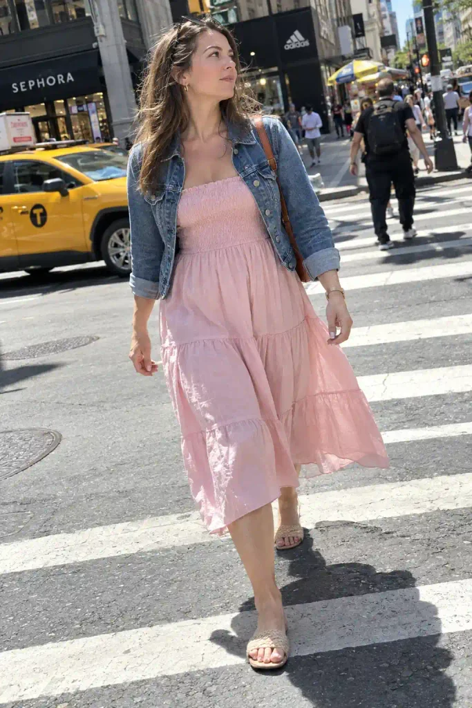 The smocked sundress