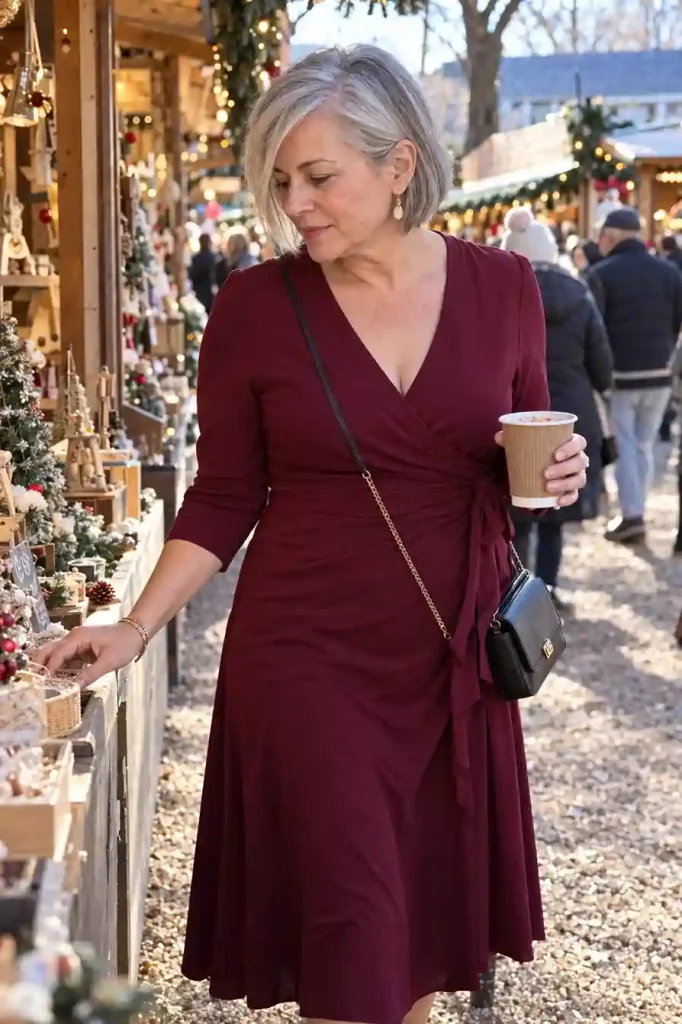 The wrap dress