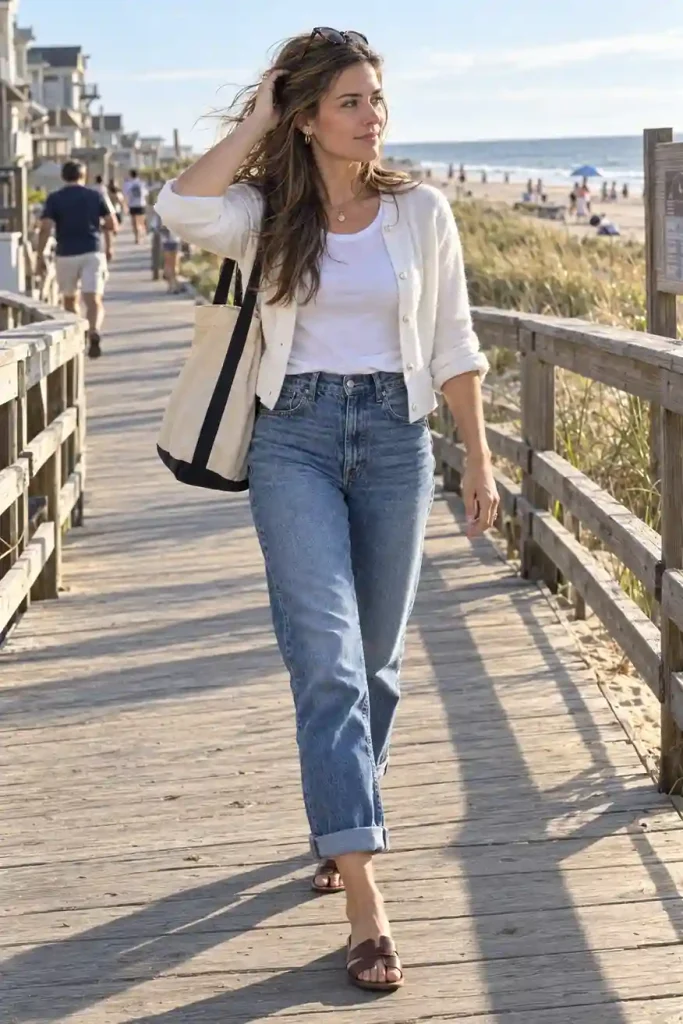 Thin cotton cardigan