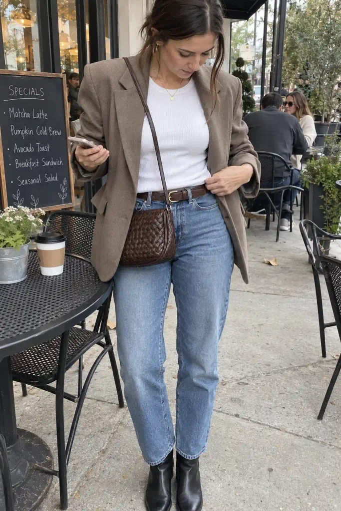 Try the half-tuck underneath