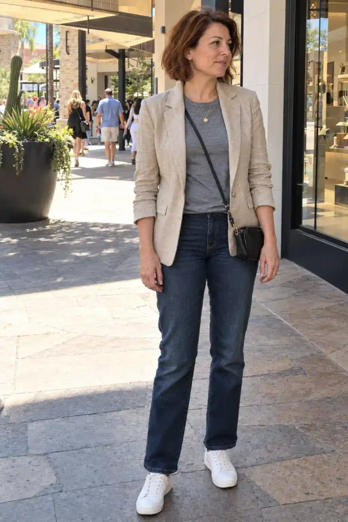 Wearing the wrong blazer length