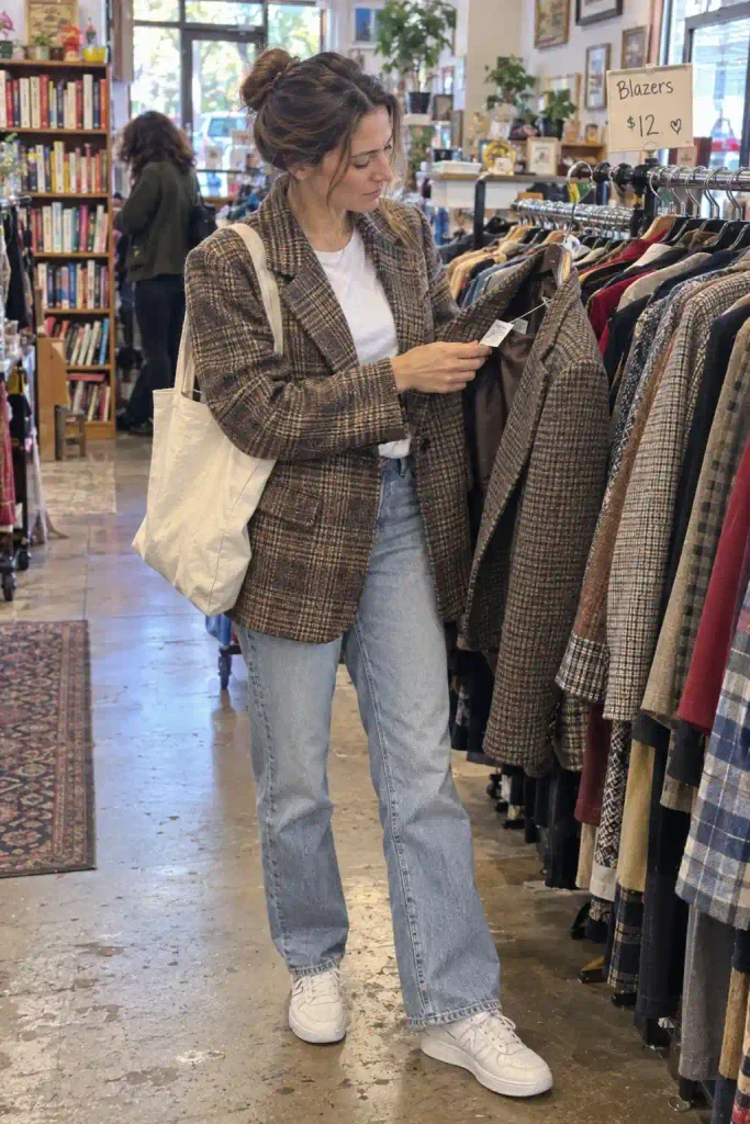 Where to find a good plaid oversized