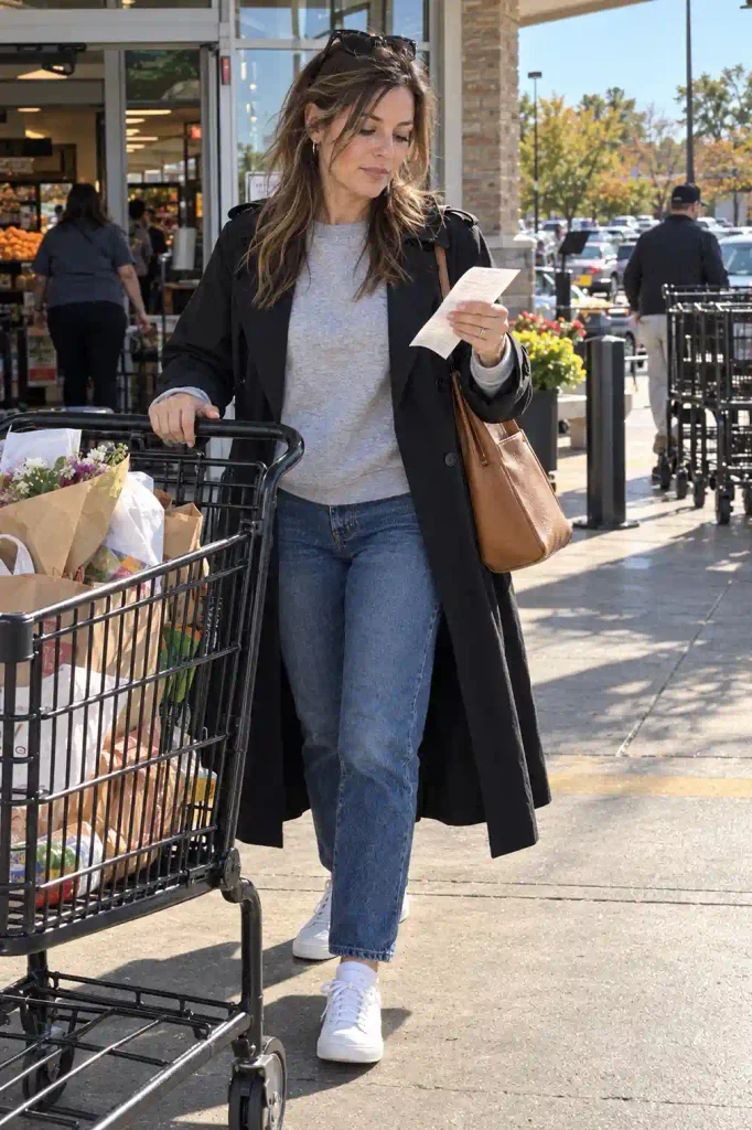 Why a black trench coat earns its spot on repeat