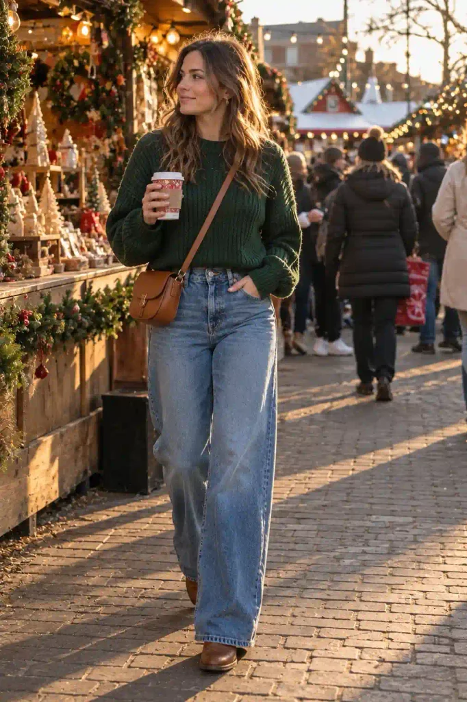 Wide-leg jeans