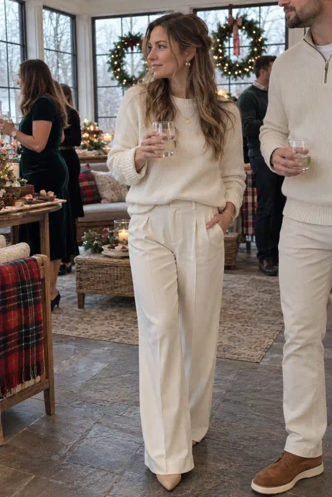 Winter white pairing