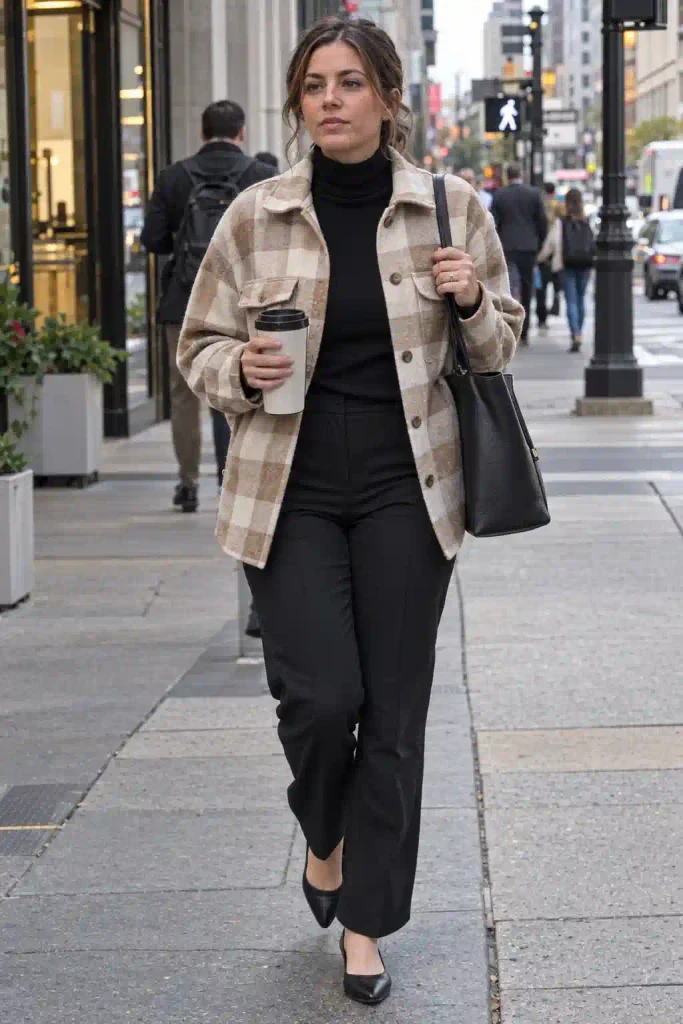 black turtleneck