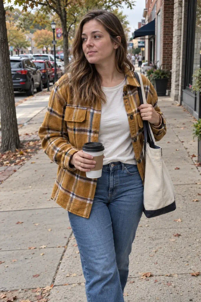 flannel shacket actually is