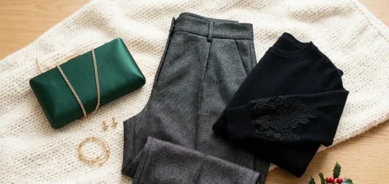 flattering Christmas dinner outfit plus size ideas