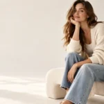 long cardigan and jeans outfit