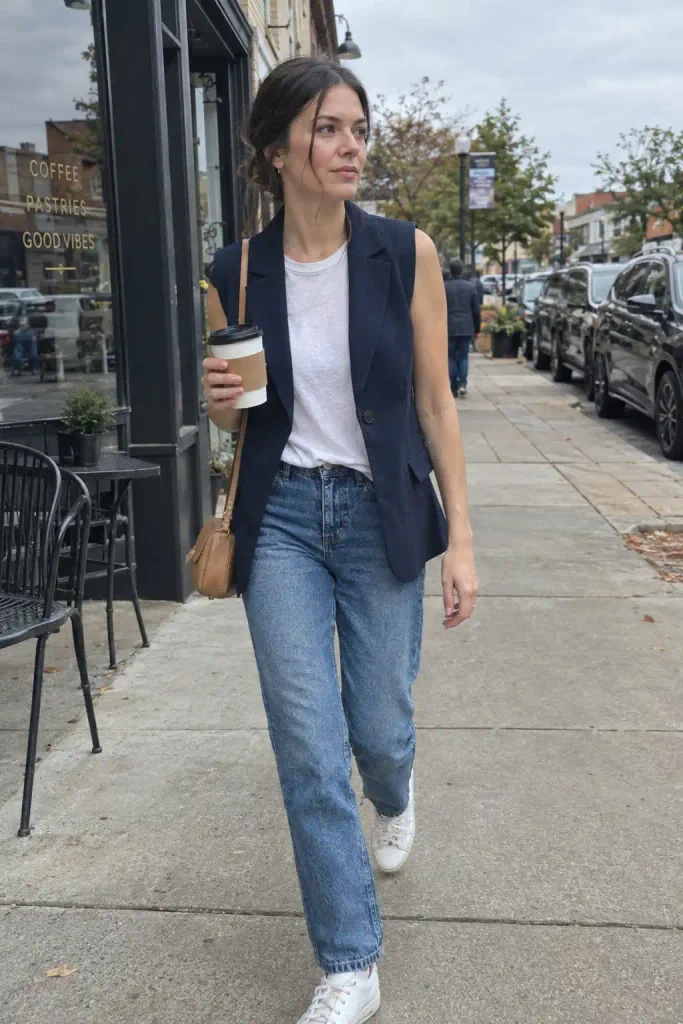 navy blazer