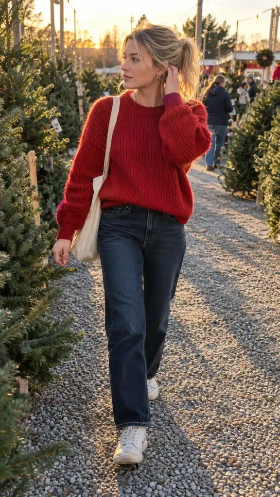 red knit