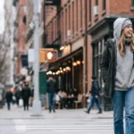 Sweatshirt And Jeans Outfit Winter