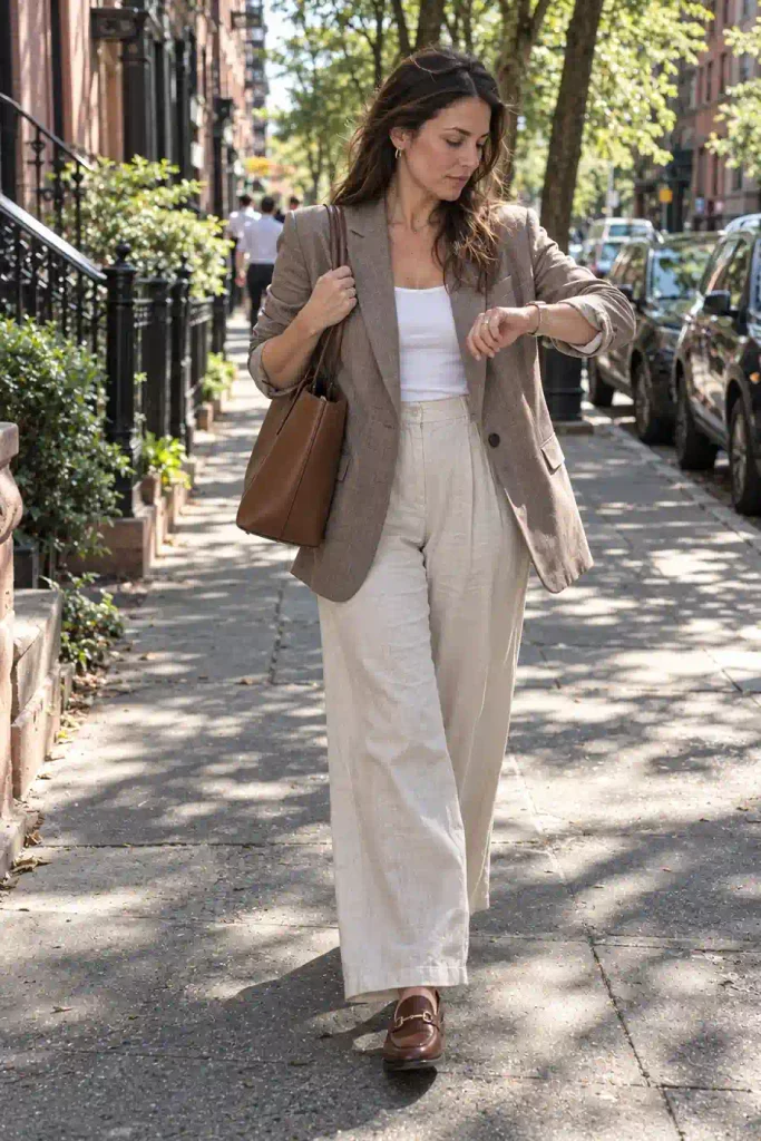 wide-leg pants